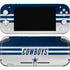 NFL Dallas Cowboys White Striped Nintendo Skins