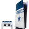 NFL Dallas Cowboys White Striped PlayStation PS5 Skins