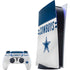 NFL Dallas Cowboys White Striped PlayStation PS5 Skins