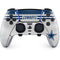 NFL Dallas Cowboys White Striped PS5 DualSense Edge Pro Controller Skin