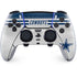 NFL Dallas Cowboys White Striped PS5 DualSense Edge Pro Controller Skin