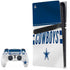 NFL Dallas Cowboys White Striped PS5 Pro Bundle Skin