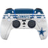NFL Dallas Cowboys White Striped PlayStation PS5 Skins