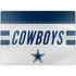 NFL Dallas Cowboys White Striped Surface Laptop 7 15in Skin