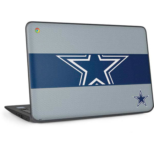 NFL Dallas Cowboys Zone Block HP Chromebook Skin