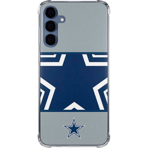 NFL Dallas Cowboys Zone Block Galaxy A55 5G Clear Case