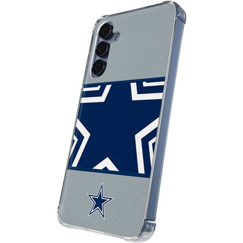 NFL Dallas Cowboys Zone Block Galaxy A55 5G Clear Case
