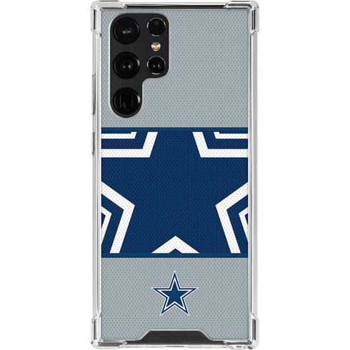 NFL Dallas Cowboys Zone Block Galaxy S23 Ultra Clear Case