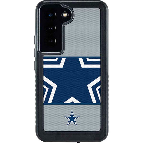 NFL Dallas Cowboys Zone Block Galaxy S24 Waterproof Case