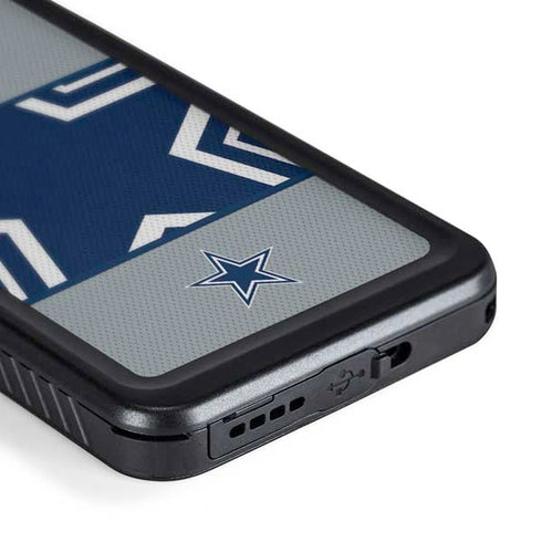 NFL Dallas Cowboys Zone Block Galaxy S24 Waterproof Case