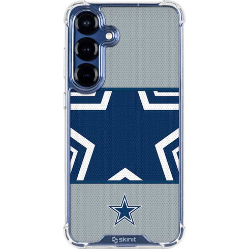 NFL Dallas Cowboys Zone Block Galaxy S25 Clear Case