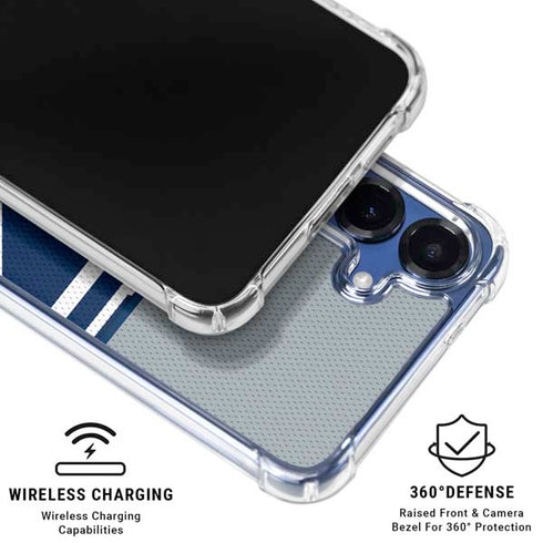 NFL Dallas Cowboys Zone Block Galaxy S25 Plus Clear Case