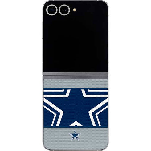 NFL Dallas Cowboys Zone Block Galaxy Z Flip6 Skin