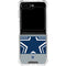 NFL Dallas Cowboys Zone Block Galaxy Z Flip6 Clear Case