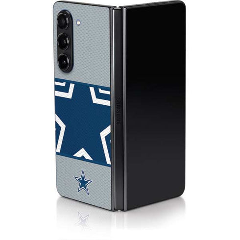 NFL Dallas Cowboys Zone Block Galaxy Z Fold5 5G Skin
