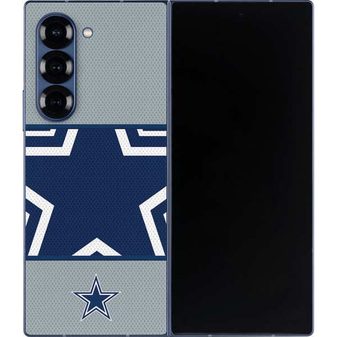NFL Dallas Cowboys Zone Block Galaxy Z Fold6 Skin