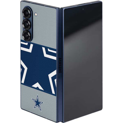 NFL Dallas Cowboys Zone Block Galaxy Z Fold6 Skin