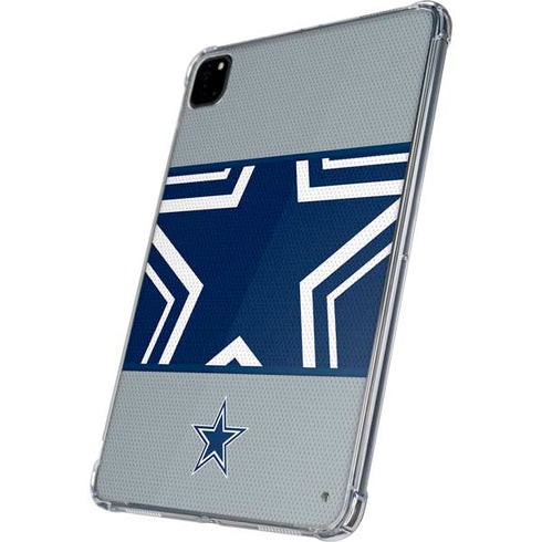 NFL Dallas Cowboys Zone Block iPad Pro 11in (2024) Clear Case
