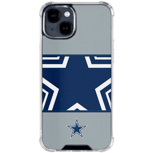 NFL Dallas Cowboys Zone Block iPhone 15 Clear Case