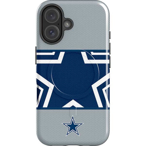 NFL Dallas Cowboys Zone Block iPhone 16 Magsafe Impact Case
