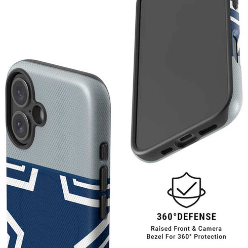 NFL Dallas Cowboys Zone Block iPhone 16 Plus Magsafe Impact Case