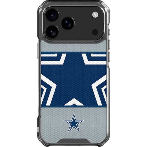 NFL Dallas Cowboys Zone Block iPhone 18 Pro Max Clear Case