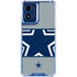 NFL Dallas Cowboys Zone Block Moto G 5G (2024) Clear Case