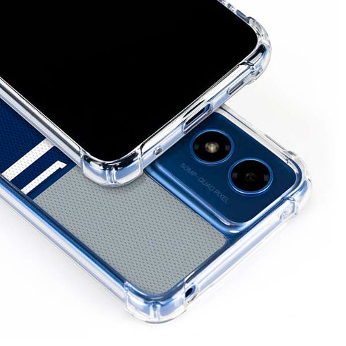 NFL Dallas Cowboys Zone Block Moto G 5G (2024) Clear Case
