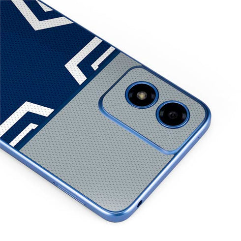 NFL Dallas Cowboys Zone Block Moto G Play 4G (2024) Skin