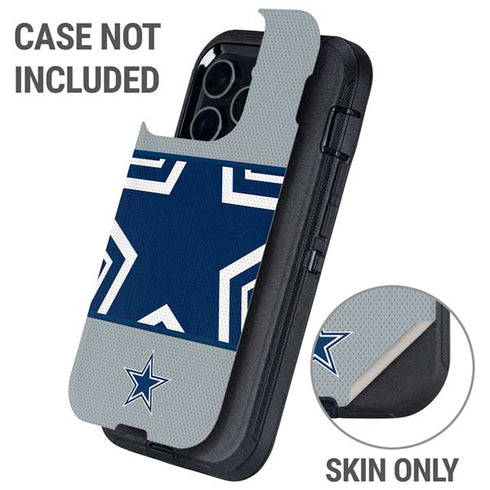 NFL Dallas Cowboys Zone Block Otterbox Defender iPhone Skin