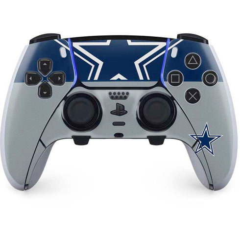 NFL Dallas Cowboys Zone Block PS5 DualSense Edge Pro Controller Skin