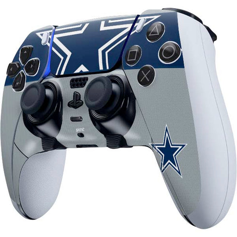 NFL Dallas Cowboys Zone Block PS5 DualSense Edge Pro Controller Skin