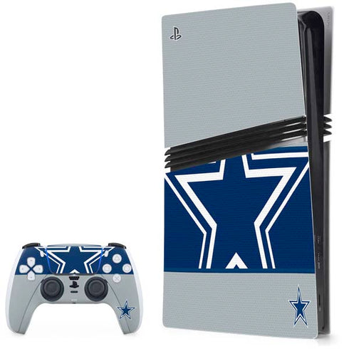 NFL Dallas Cowboys Zone Block PS5 Pro Bundle Skin