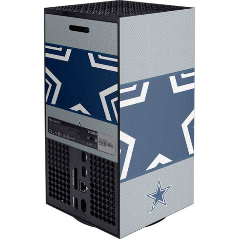 NFL Dallas Cowboys Zone Block XBox Series X Digital Edition Console Skin