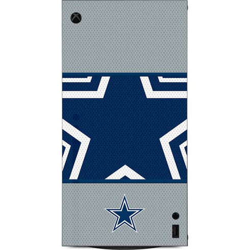 NFL Dallas Cowboys Zone Block XBox Series X Digital Edition Console Skin