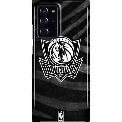 NBA Dallas Mavericks Black Animal Print Galaxy Cases