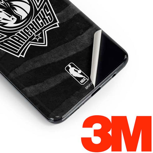 NBA Dallas Mavericks Black Animal Print Galaxy S10 Skin