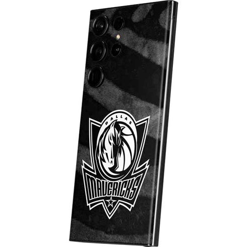 NBA Dallas Mavericks Black Animal Print Galaxy Skins