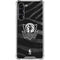 NBA Dallas Mavericks Black Animal Print Galaxy S24 FE Clear Case
