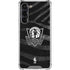 NBA Dallas Mavericks Black Animal Print Galaxy S24 FE Clear Case