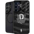 NBA Dallas Mavericks Black Animal Print Galaxy S25 Plus Kickstand Case