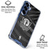 NBA Dallas Mavericks Black Animal Print Galaxy S25 Plus Clear Case