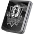 NBA Dallas Mavericks Black Animal Print Galaxy Z Flip6 Skin