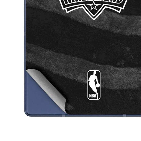 NBA Dallas Mavericks Black Animal Print Galaxy Z Fold6 Skin