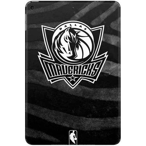 NBA Dallas Mavericks Black Animal Print iPad Skins