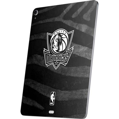 NBA Dallas Mavericks Black Animal Print Apple iPad Air Skin