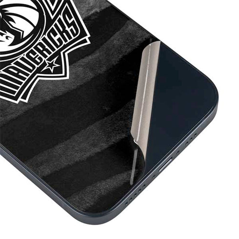 NBA Dallas Mavericks Black Animal Print iPhone Skins
