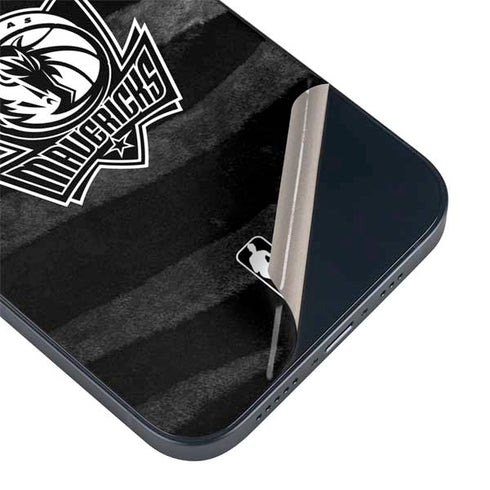 NBA Dallas Mavericks Black Animal Print iPhone 15 Skin