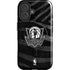 NBA Dallas Mavericks Black Animal Print iPhone 16 Magsafe Impact Case