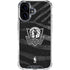 NBA Dallas Mavericks Black Animal Print iPhone 16 Plus Clear Case